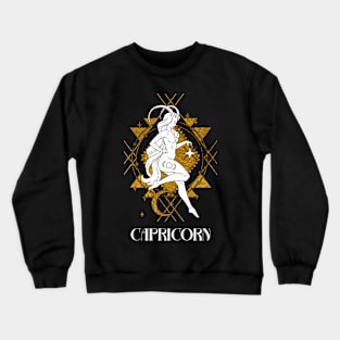 Capricorn zodiac sign Crewneck Sweatshirt